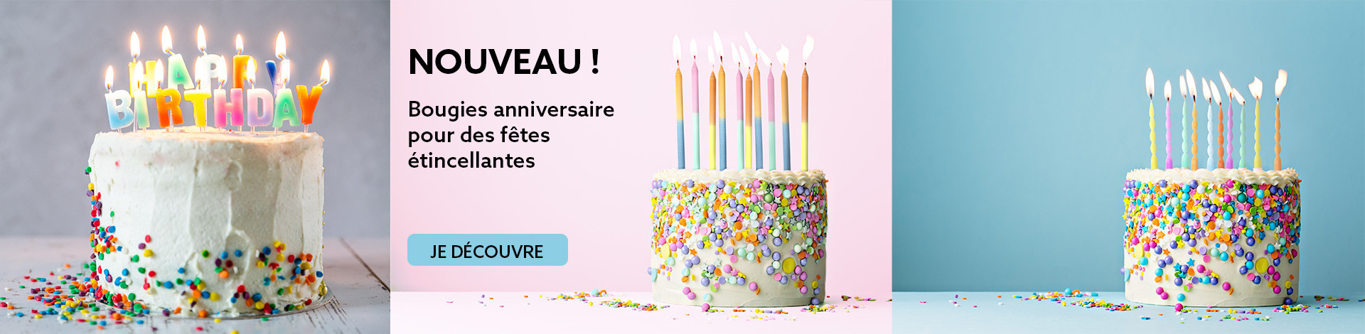 Imbiex.ch - Nouveauté ! Bougies anniversaire pour toutes les occasions