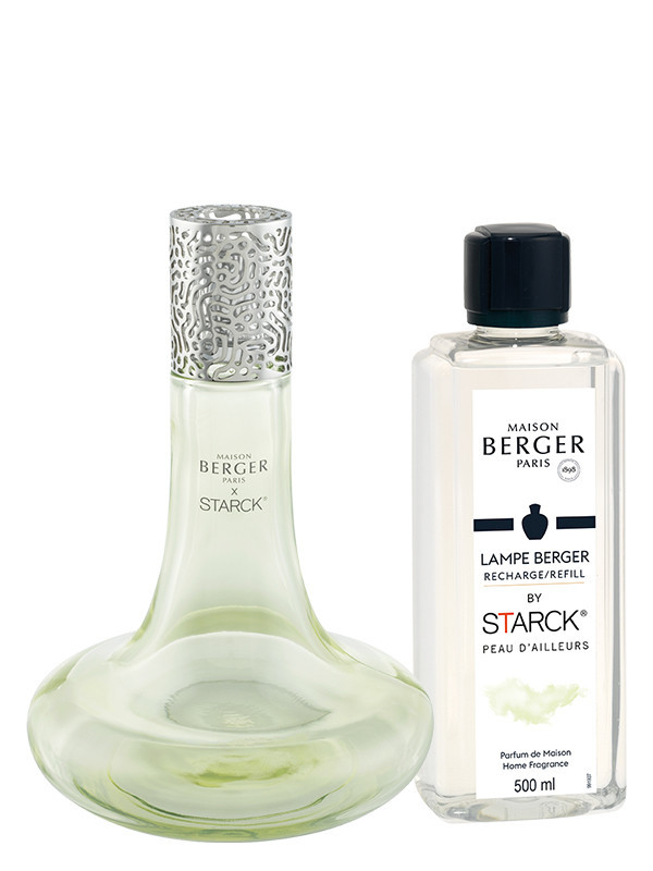 Pest Gedeeltelijk sokken MAISON BERGER | Coffret Lampe Berger by Starck Verte & parfum Peau  d'Ailleurs | Les verts et bleus | IMBIEX SA