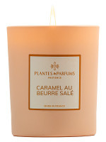 Pflanzliche Duftkerze Gesalzene Butter Karamell 180g | PLANTES & PARFUMS