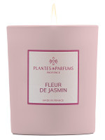 Pflanzliche Duftkerze Jasminblüte 180g | PLANTES & PARFUMS