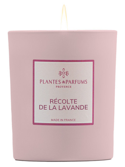Bougie parfumée Récolte de la Lavande 180g | PLANTES & PARFUMS