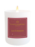 Pflanzliche Duftkerze 180g Die 13 Desserts | PLANTES & PARFUMS